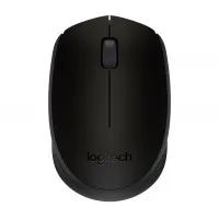 Беспроводная мышь Logitech M171 Черная, Оптическая мышь для ноутбуков, Нано-приемник, Розничная